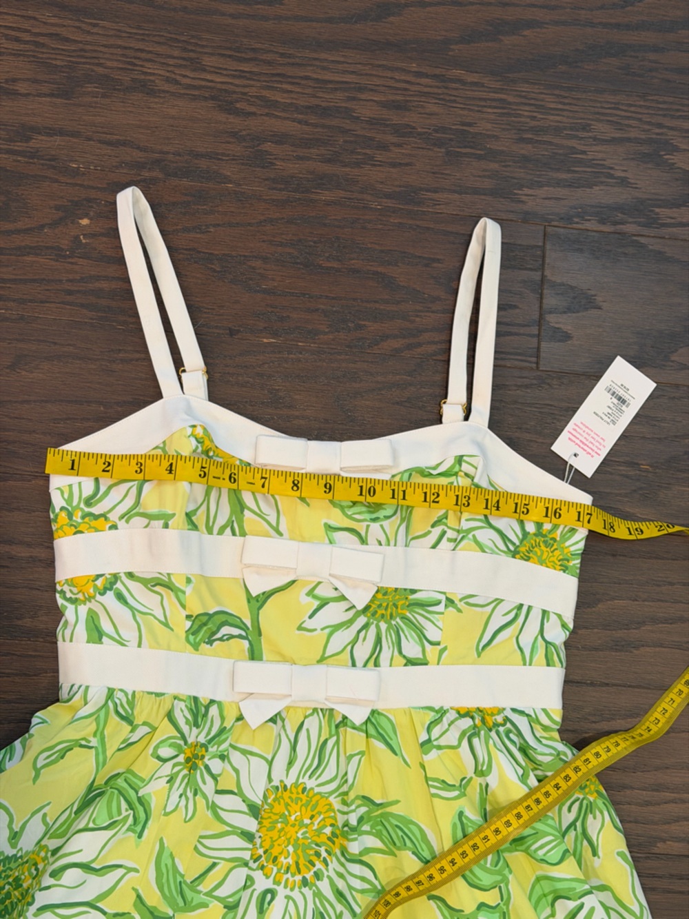 Lilly Pulitzer Cheri Limoncello Sunbelievable Fit & Flare Minidress Size 8 NWT - Picture 9 of 11